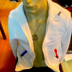 G Star Raw white jacket